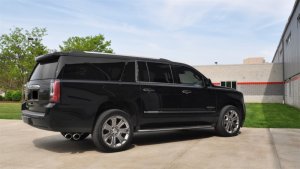 GMC Yukon Denali XL Performance Exhaust - CORSA Performance - Cat-Back Single Side Exit Twin 4in Polished Tips - Polished - `15-`20